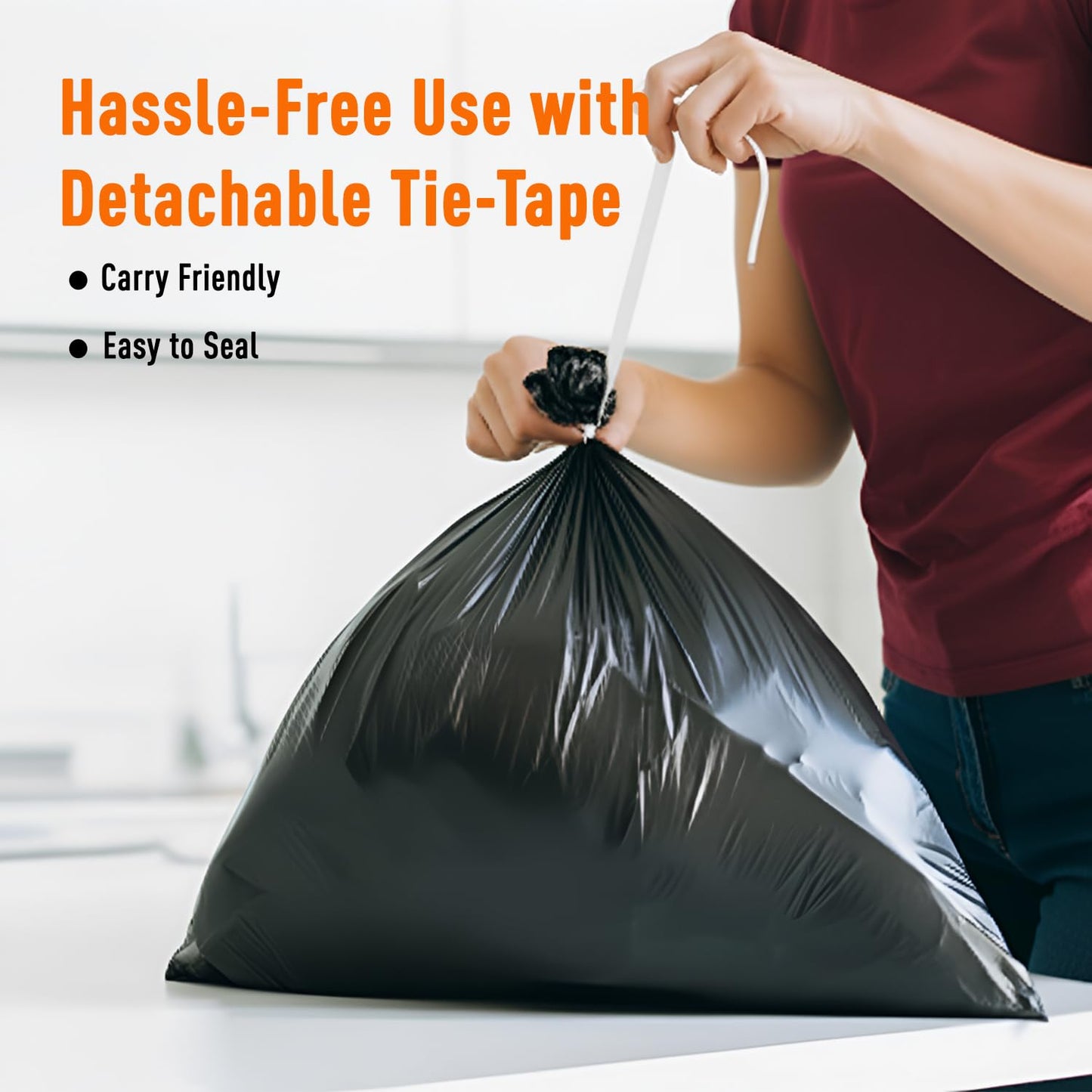 Presto! Durable Medium Garbage Bags